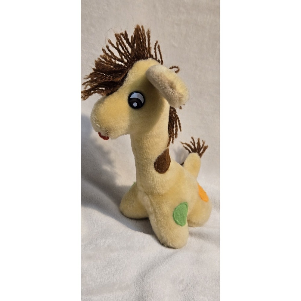 Vintage Circus‎ Circus Las Vegas Giraffe Plush Stuffed Animal Casino Souvenir 8"